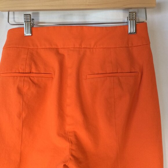 J. Crew Remi Orange Pants Size 0 - Picture 5 of 10